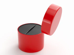 Red Ring Box 3D Model