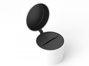 White Ring Box 3D Model