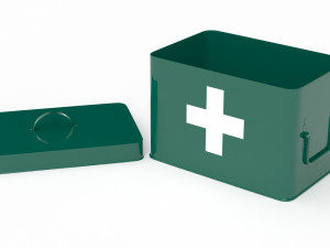 First Aid Kits Collection 3D Model