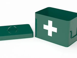 Cole&ccedil;&atilde;o de kits de primeiros socorros Modelo 3D