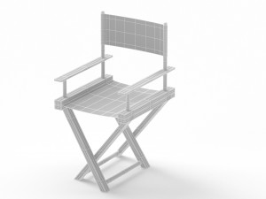 Director Chair 3D 模型