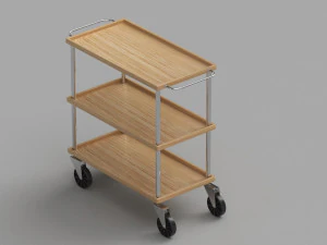 Service Trolley 3D Model