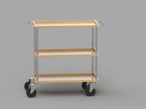 Service Trolley 3D Model