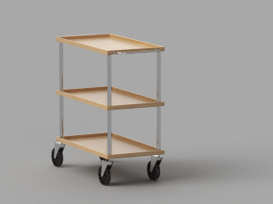 Service Trolley Model 3D