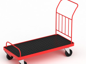 Roller Handcart 3D Model