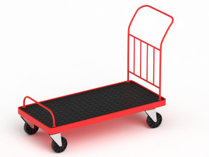 Roller Handcart 3D Model
