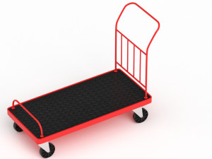 Roller Handcart 3D Model