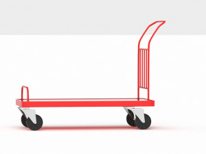 Roller Handcart 3D Model