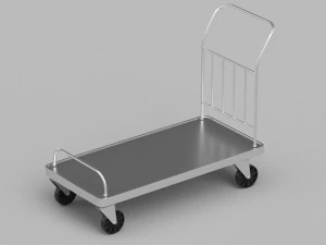 Roller Handcart 3D Model