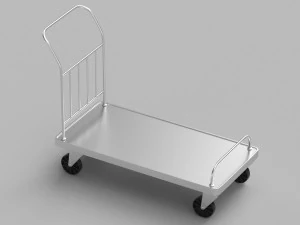 Roller Handcart 3D Model