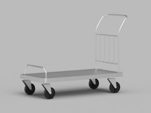 Roller Handcart Model 3D