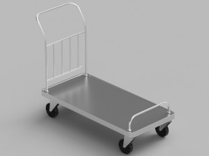 Roller Handcart Model 3D