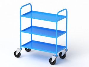 Service Trolley 3D Model