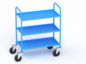 Service Trolley 3D Model