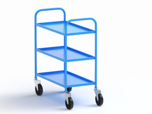 Service Trolley 3D Model