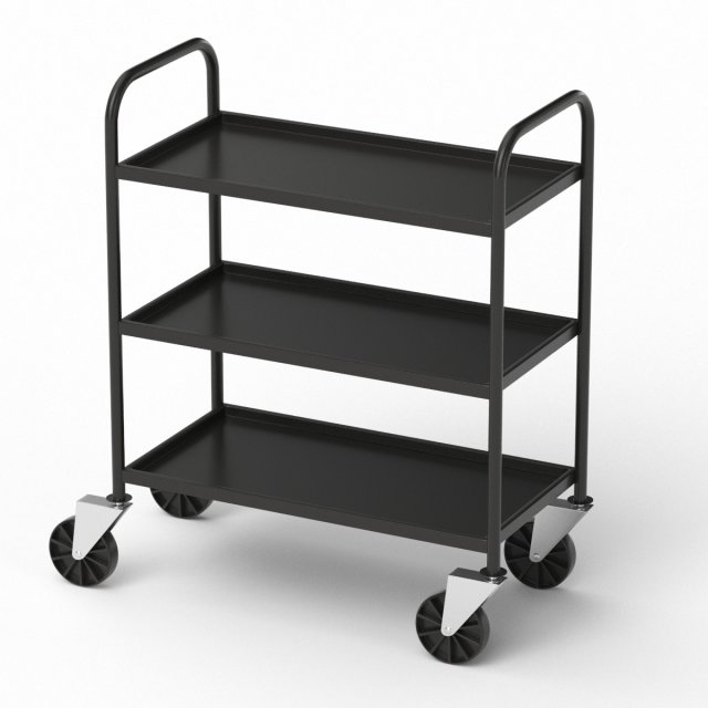 Service Trolley 3Dモデル .c4d .max .obj .3ds .fbx .stl .blend 
