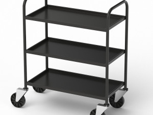 Service Trolley 3D Model
