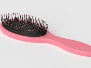 Hair Brushes Collection 3D Model