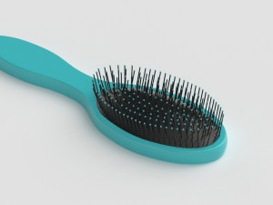 Hair Brushes Collection 3D 模型