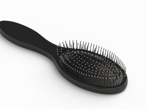 Hair Brushes Collection 3D 模型