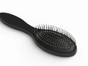 Hair Brushes Collection 3D Model