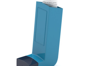 Asthma Inhaler 01 Modello 3D