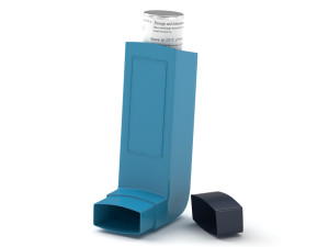 Asthma Inhaler 01 3D Модель