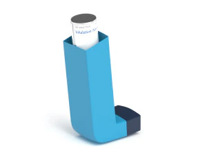 Asthma Inhaler 01 3D Model
