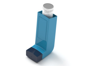 Asthma Inhaler 01 3D Модель