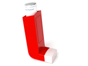Asthma Inhaler 02 3D Model