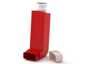 Asthma Inhaler Collection 3D Model