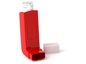 Asthma Inhaler Collection 3D-Modell
