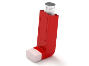 Asthma Inhaler Collection 3D Model
