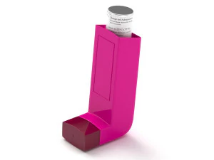 Asthma Inhaler Collection 3D Model
