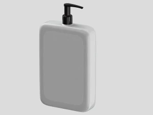 Moisturizing Lotion 02 3D Model