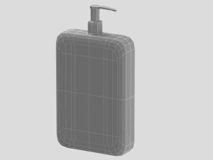 Moisturizing Lotion 02 3D Model