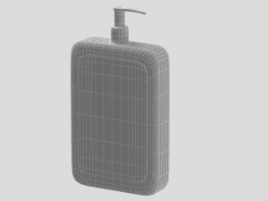 Moisturizing Lotion 02 3D Model