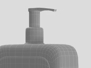 Moisturizing Lotion 02 3D Model