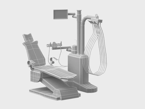 Dentist Chair 3D Model