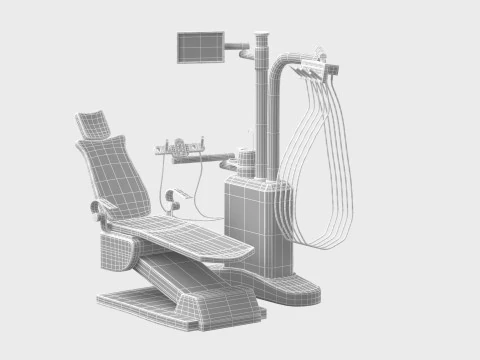 Dentist Chair 3D Model