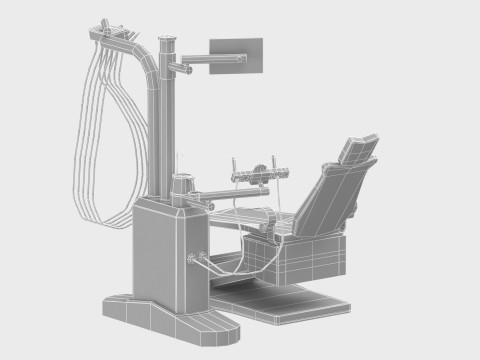 Dentist Chair 3D Model