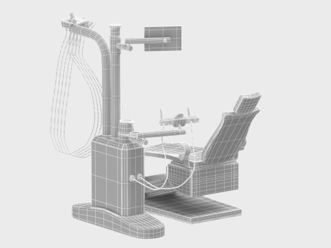 Dentist Chair 3D Model