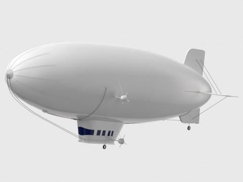 Blimp 3Dモデル