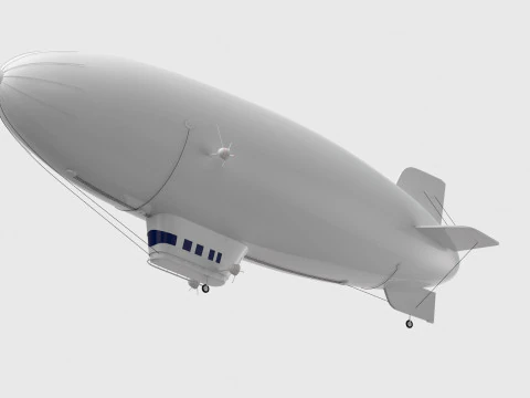 Blimp 3D Model