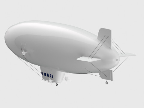 Blimp Modelo 3D