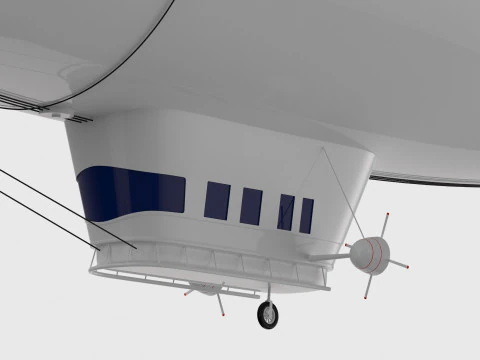 Blimp 3D Model