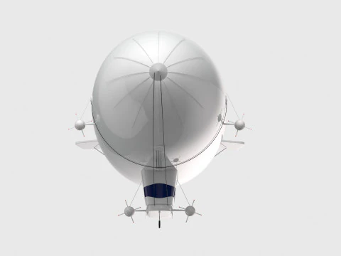 Blimp 3D Model