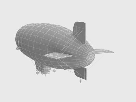Blimp Modelo 3D