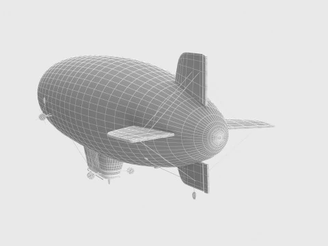 Blimp 3D Model