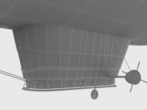 Blimp 3D Model